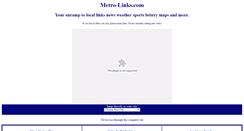 Desktop Screenshot of metro-links.com